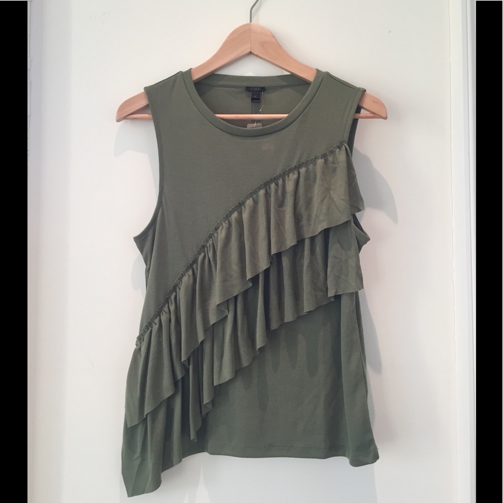 J.Crew Blouse . Sleeveless . Size M